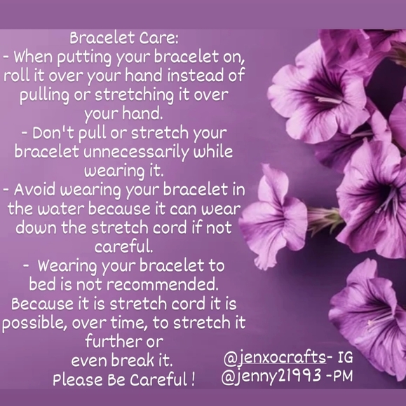 NEW! Handmade Random Set Of 3 Bracelets - Picture 3 of 4